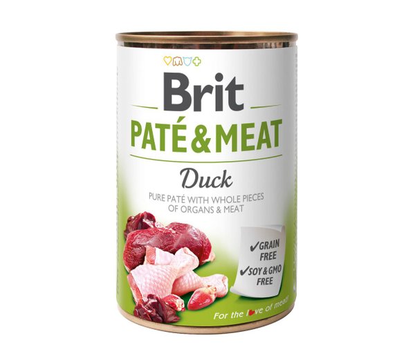 BRIT PATÉ & MEAT DUCK 400g