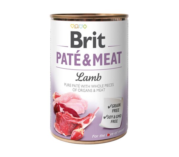 BRIT PATÉ& MEAT LAMB 400G