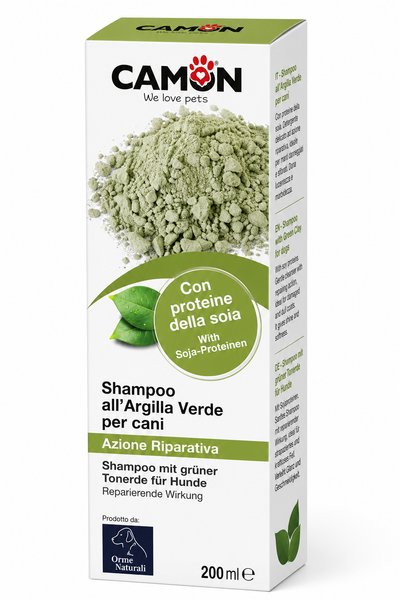 CAMON GREEN CLAY SHAMPOO 200ML