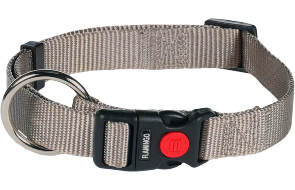 FLAMINGO COLLAR ZIGGI GREIGE L
