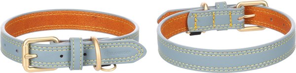 FLAMINGO DOG COLLAR VIRGINIA LIGHT BLUE S/M