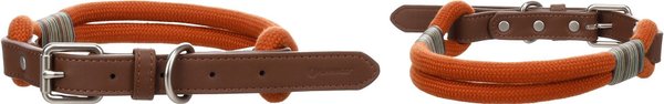 Flamingo Dog Collar Athos Cognac L